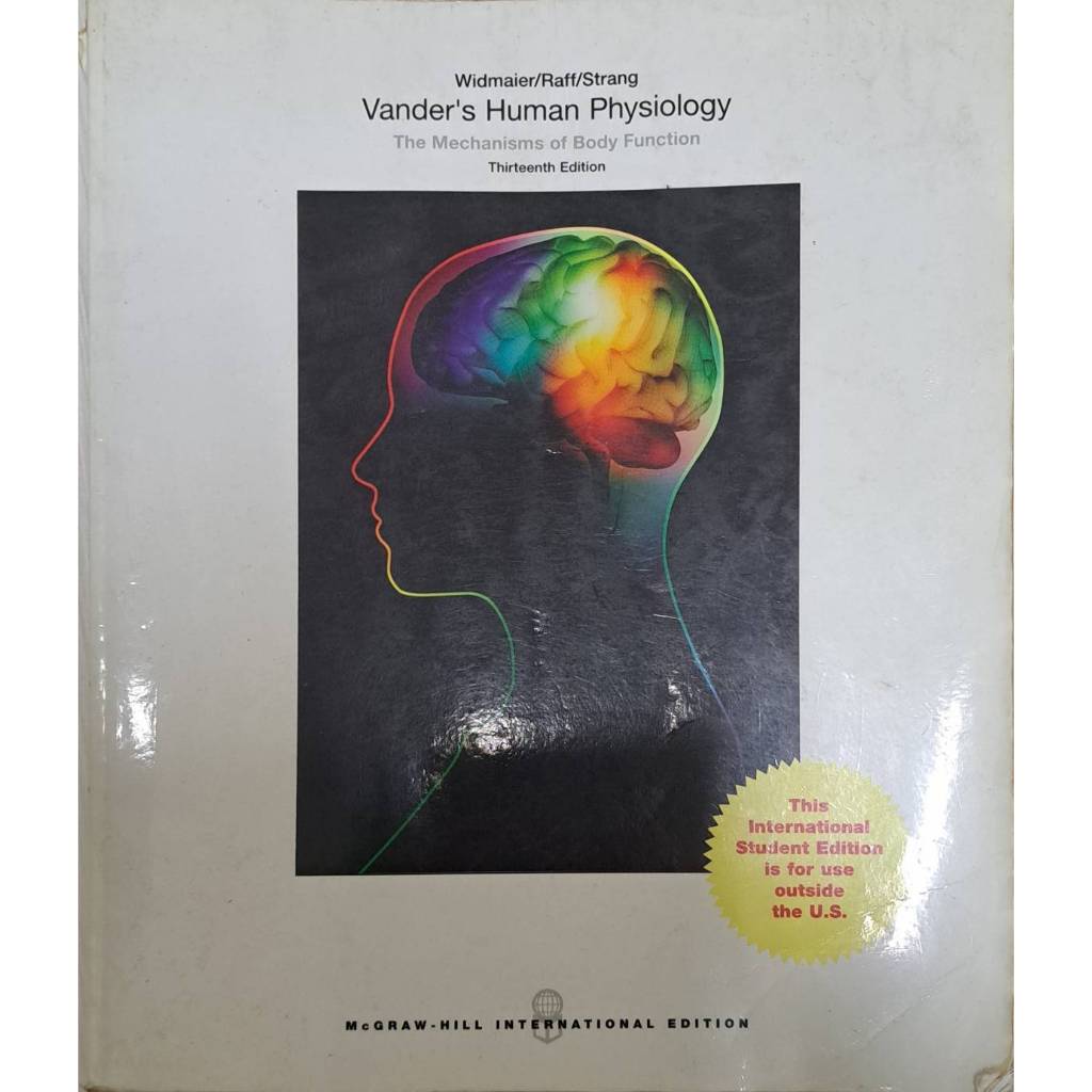 Vander's Human Physiology Thirteenth Edition 人體生理學 大學原文書