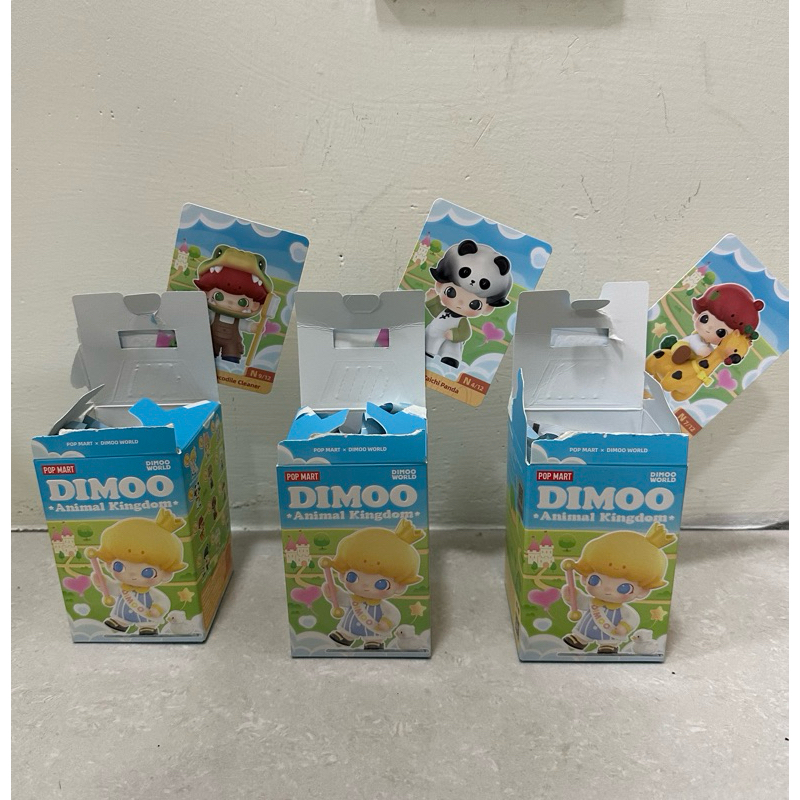 泡泡瑪特 Dimoo 動物王國 全新！