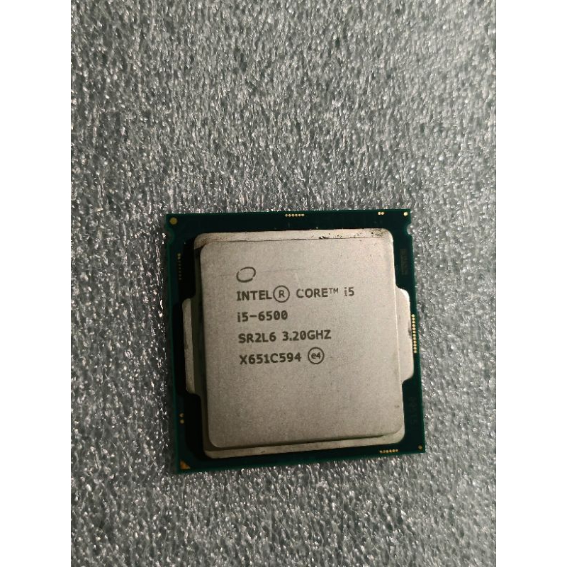 Intel core i5 6代處理器 i5 6500 3.2Ghz加速到 3.6Ghz 功能正常 極新 品牌機拆下