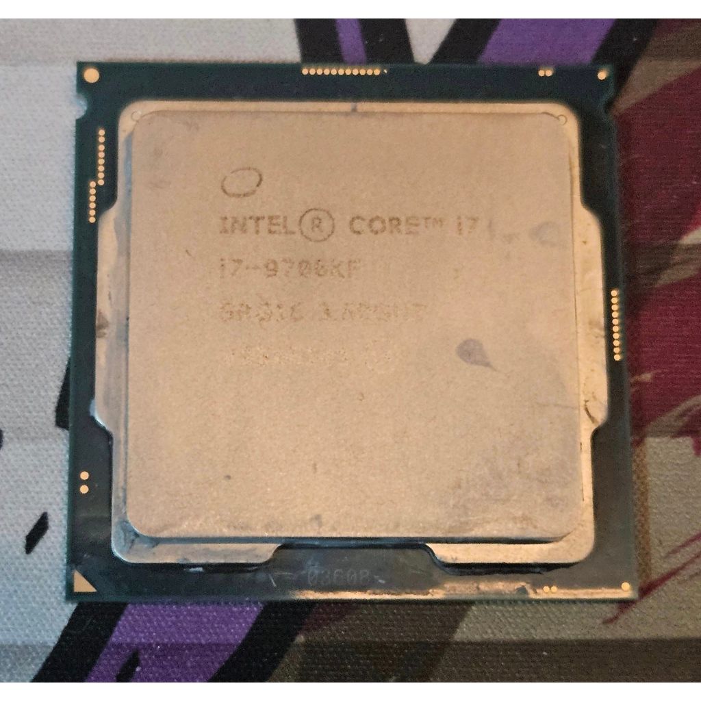 INTEL Core I7-9700KF LGA1151 八核心處理器 CPU 9700K 9900K 9700