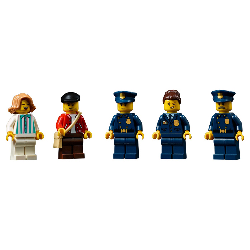 樂高Lego 10278 警察局 全數人偶（如圖所示）
