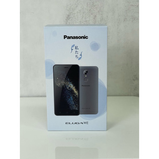 全新 現貨免運秒出 Panasonic ELUGA WE(W1) 藤紫灰 手機備用機 5吋IPS HD1280X720