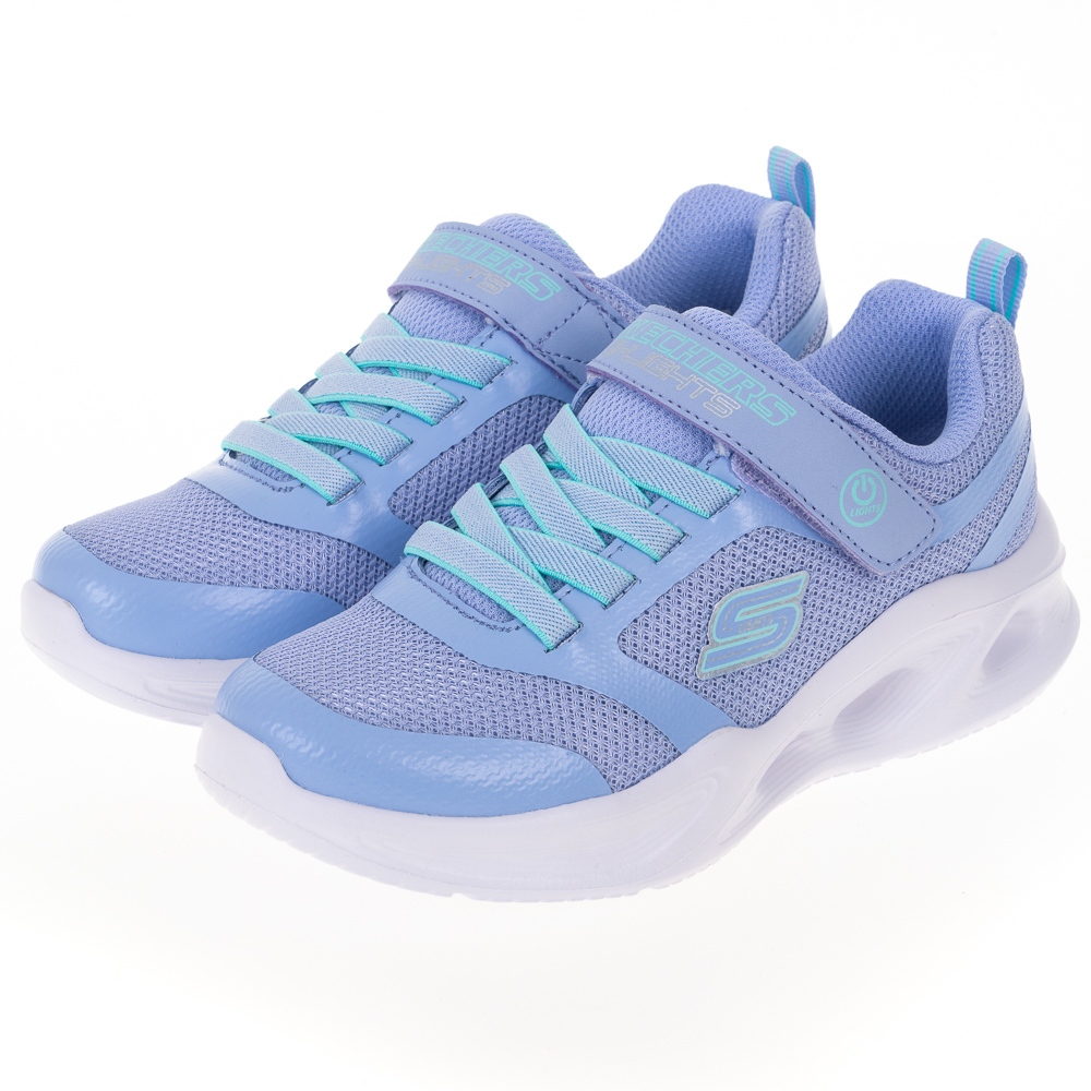 SKECHERS 童鞋 女童系列燈鞋 SKECHERS SOLA GLOW - 303715LPERI