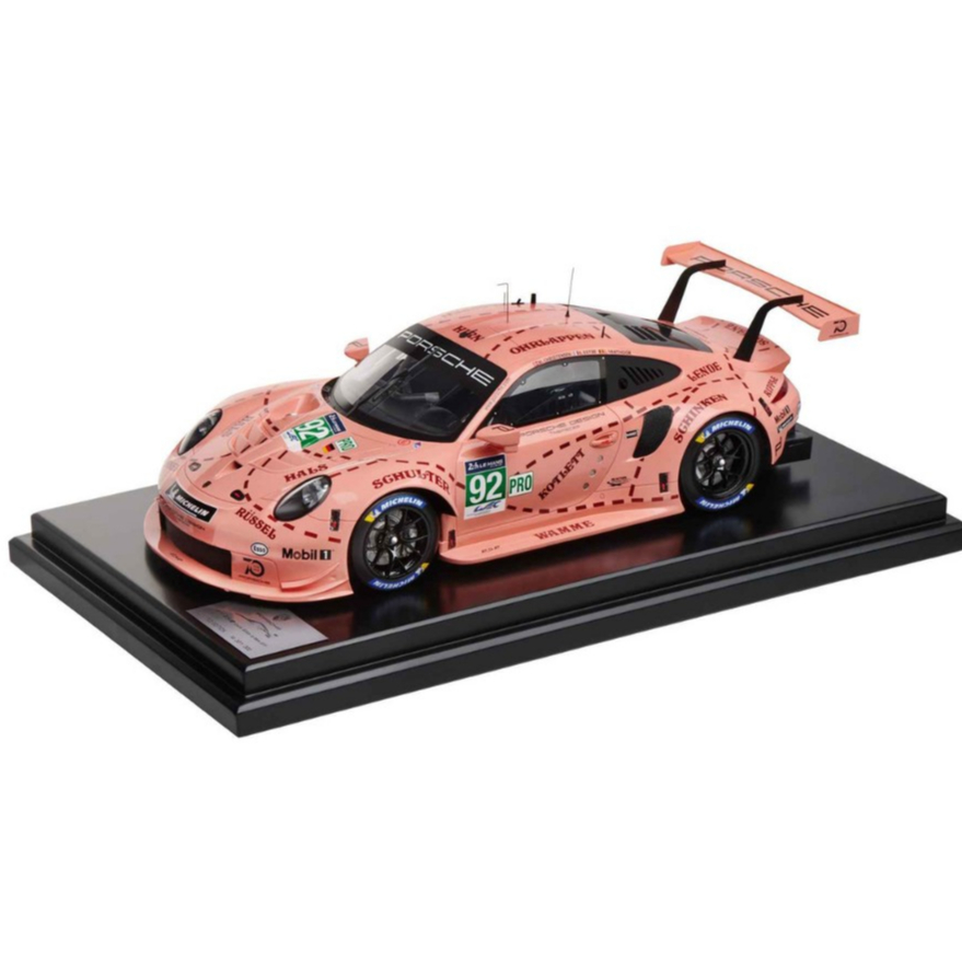 【原廠精品專賣】保時捷 PORSCHE 911 RSR Pink Pig 粉紅豬1:12 模型車 WAP0239250K