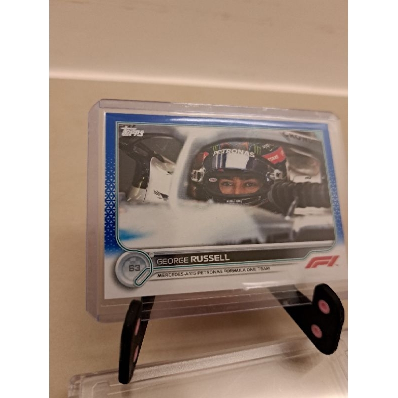MERCEDES AMG F1 GEORGE RUSSELL 限量 99 TOPPS