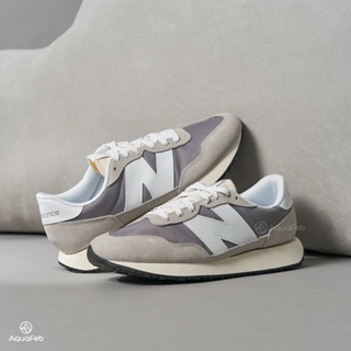 new balance 237 男女 元祖灰 復古 麂皮 拼接 休閒鞋 ms237rcs