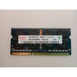 SK Hynix 海力士 筆記型電腦記憶體4GB DDR3-1333/PC3-10600S