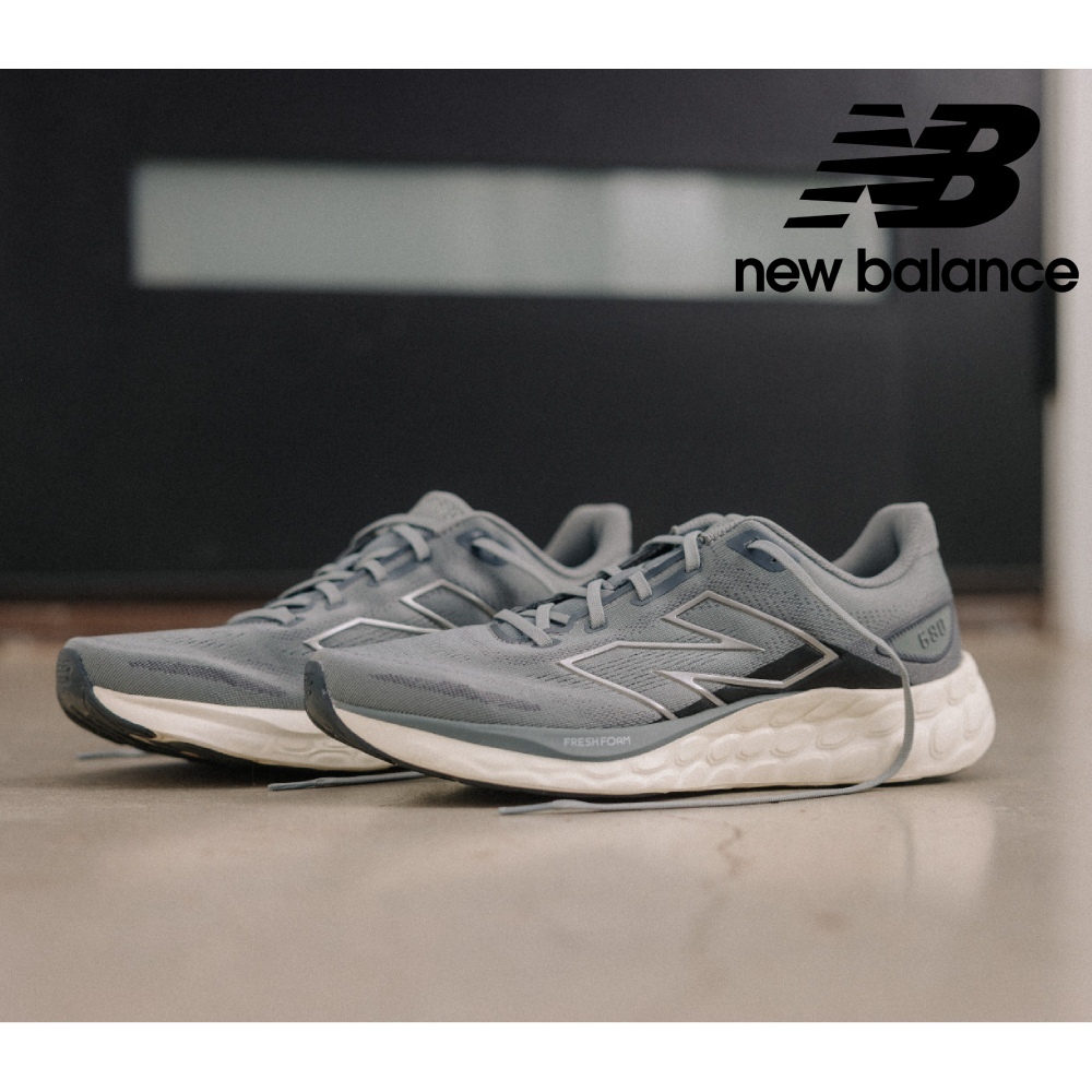 【New Balance】 NB 慢跑鞋_男性_深灰色_M680LG8-2E楦 680