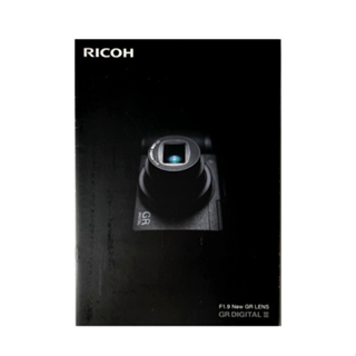 [絕版相機型錄] RICOH GR DIGITAL III