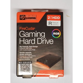 【大媽3C】Seagate FireCuda Gaming HDD 2TB 霓彩極光行動硬碟 (STKL2000400)