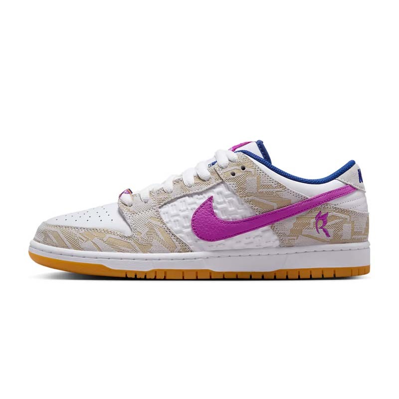 Rayssa Leal x Nike SB Dunk Low 聯名款 鴛鴦勾 鉑金白 焦糖底 男女 FZ5251-001