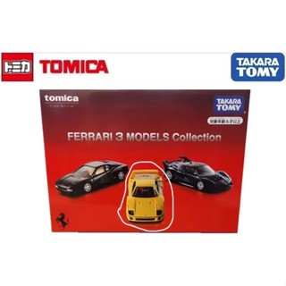 Tomica 多美 黑盒 Premium Ferrari 法拉利 3件組 套組 F40 單售 黃馬