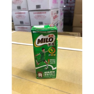 ~省錢叔叔~雀巢 MILO 美祿 經典原味麥芽巧克力 198ml 保久乳