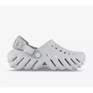Crocs卡駱馳 (中性鞋) Echo 波波克駱格/大氣色灰