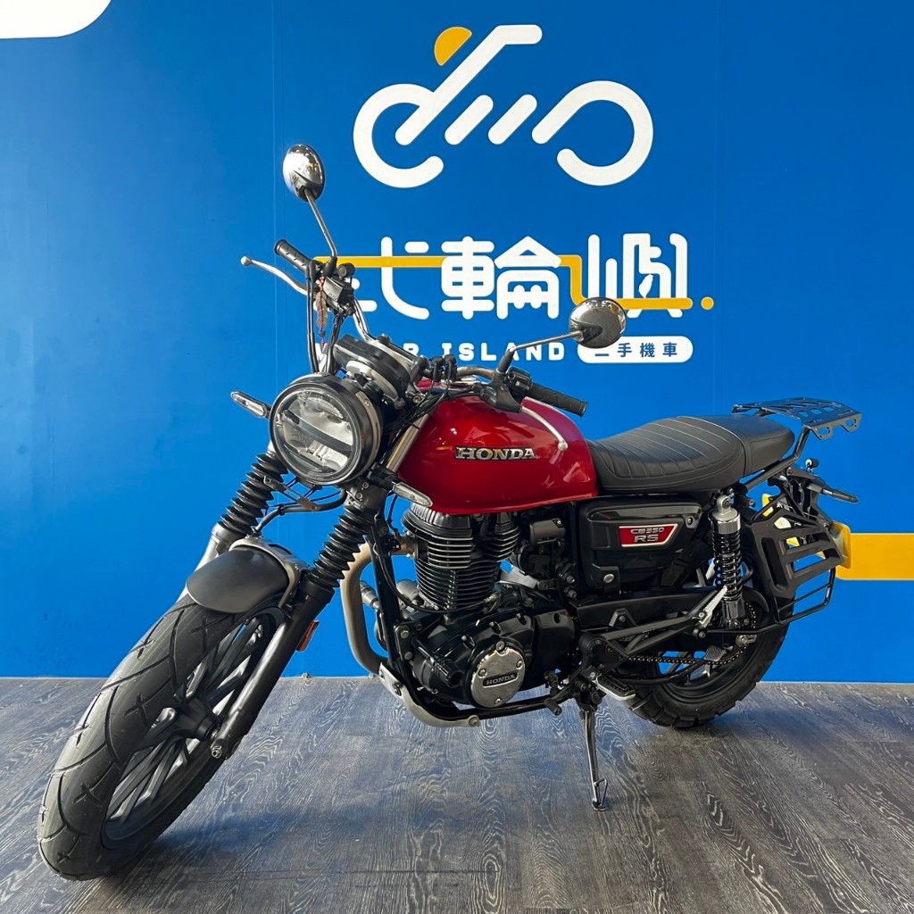 台中旗艦店 本田 2021 CB 350 RS /保證實車實價/分期低利息/台中彰化二手機車/紅 黑/5227