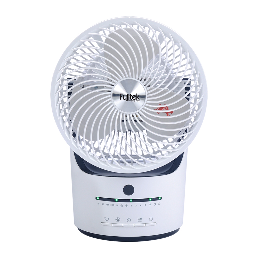【Fujitek富士電通】8吋360度遙控循環扇(FT-LRF082)｜新品現貨 三段風力 附遙控器 風扇
