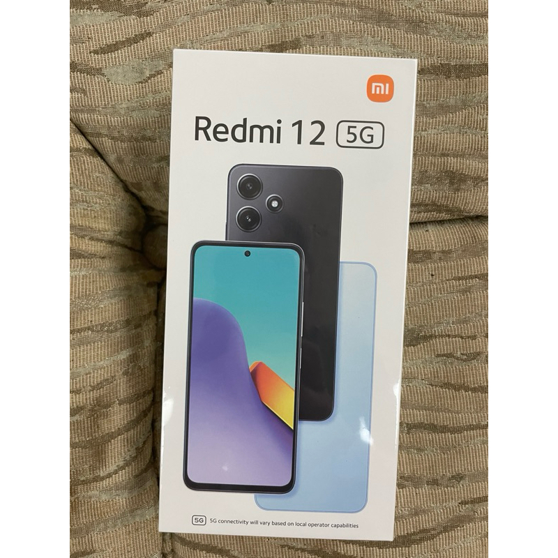 ［全新未拆封］小米 redmi 12 5G 手機 128G 黑色