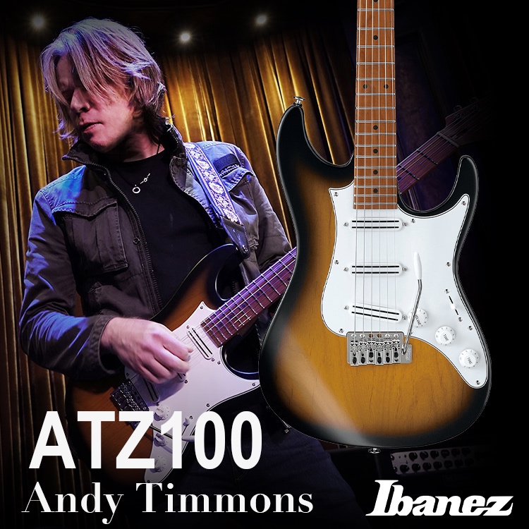 Andy Timmons 簽名款 Ibanez ATZ100 SBT 日廠 電吉他 AZ ARTISTS【又昇樂器】