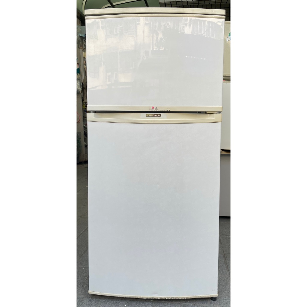 高雄市區免運費 LG 130公升 二手冰箱 二手雙門冰箱 功能正常 有保固 有現貨