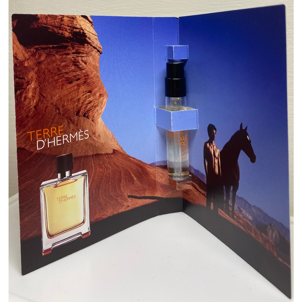 [HERMES 愛馬仕] 大地極致清新 男性淡香水 試香針管 EDT 2ml 噴式