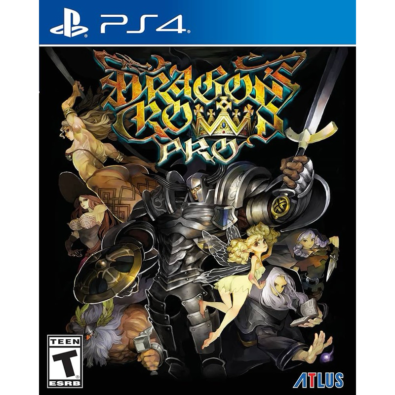 二手 現貨 PS4 Dragon’s Crown Pro魔龍寶冠 中日英版
