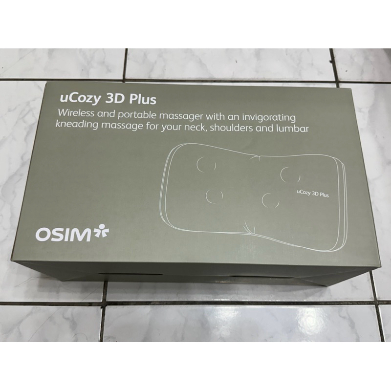 全新 OSIM 無線3D巧摩枕-紫色 OS-2222 按摩枕/肩頸按摩