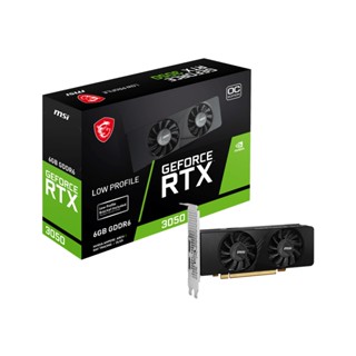 MSI 微星 GeForce RTX 3050 LP 6G OC 顯示卡 顯卡