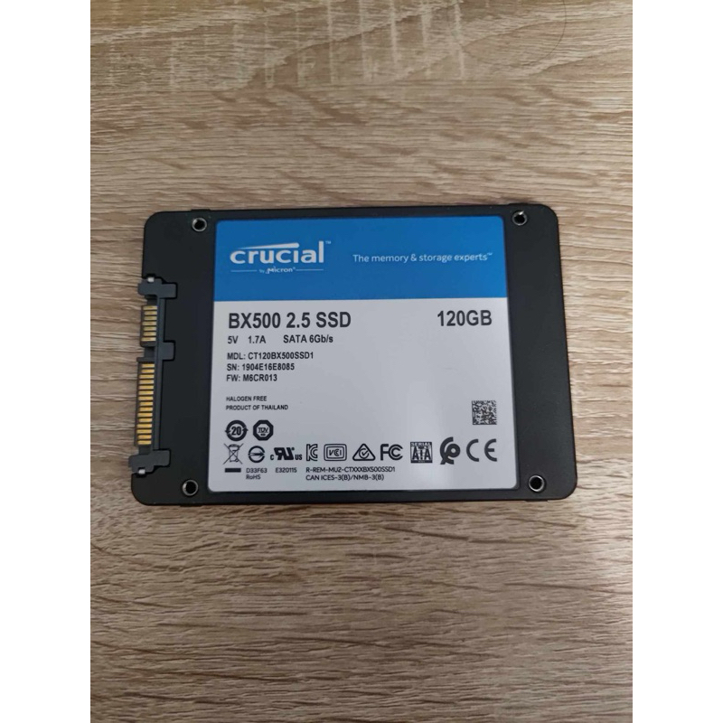 （已訂）美光SSD 120GB