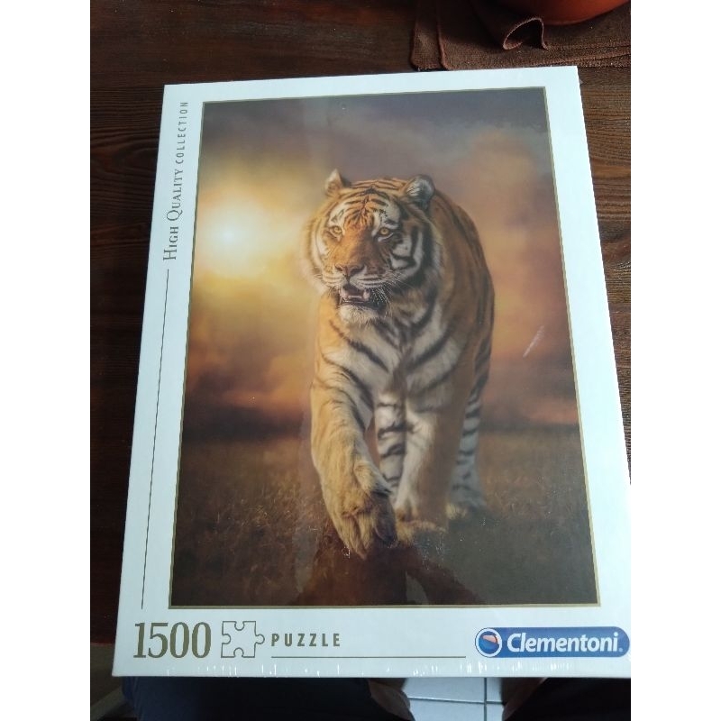 Clementoni 31806  老虎 Tiger 1500片拼圖 全新  現貨