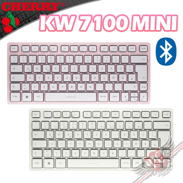 CHERRY 德國原廠 KW 7100 MINI BT 藍芽鍵盤 PC PARTY