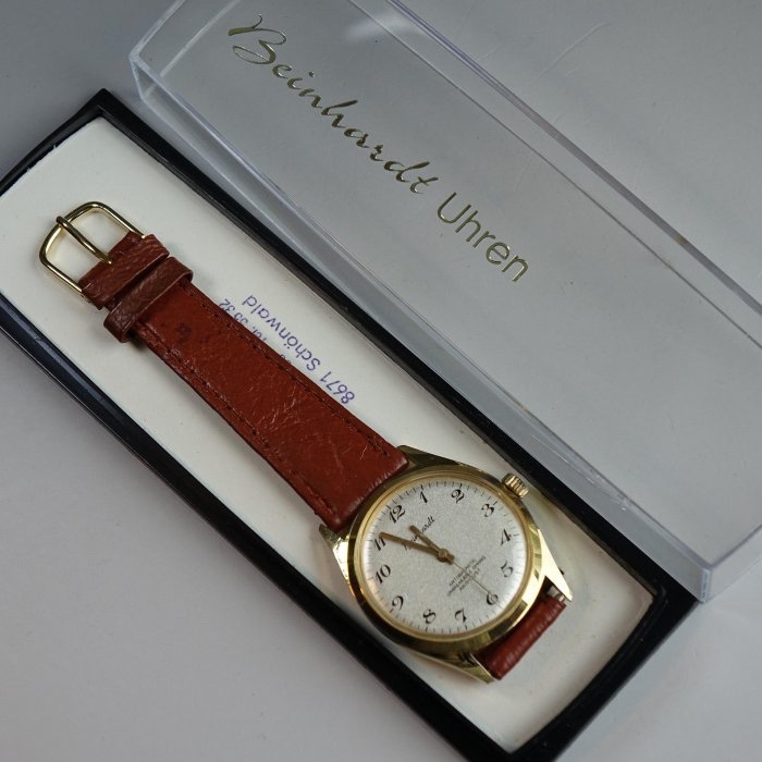 1960s / 德國名錶 🇩🇪 Beinhardt Uhren / 手上鏈機械錶 / 全新庫存新錶