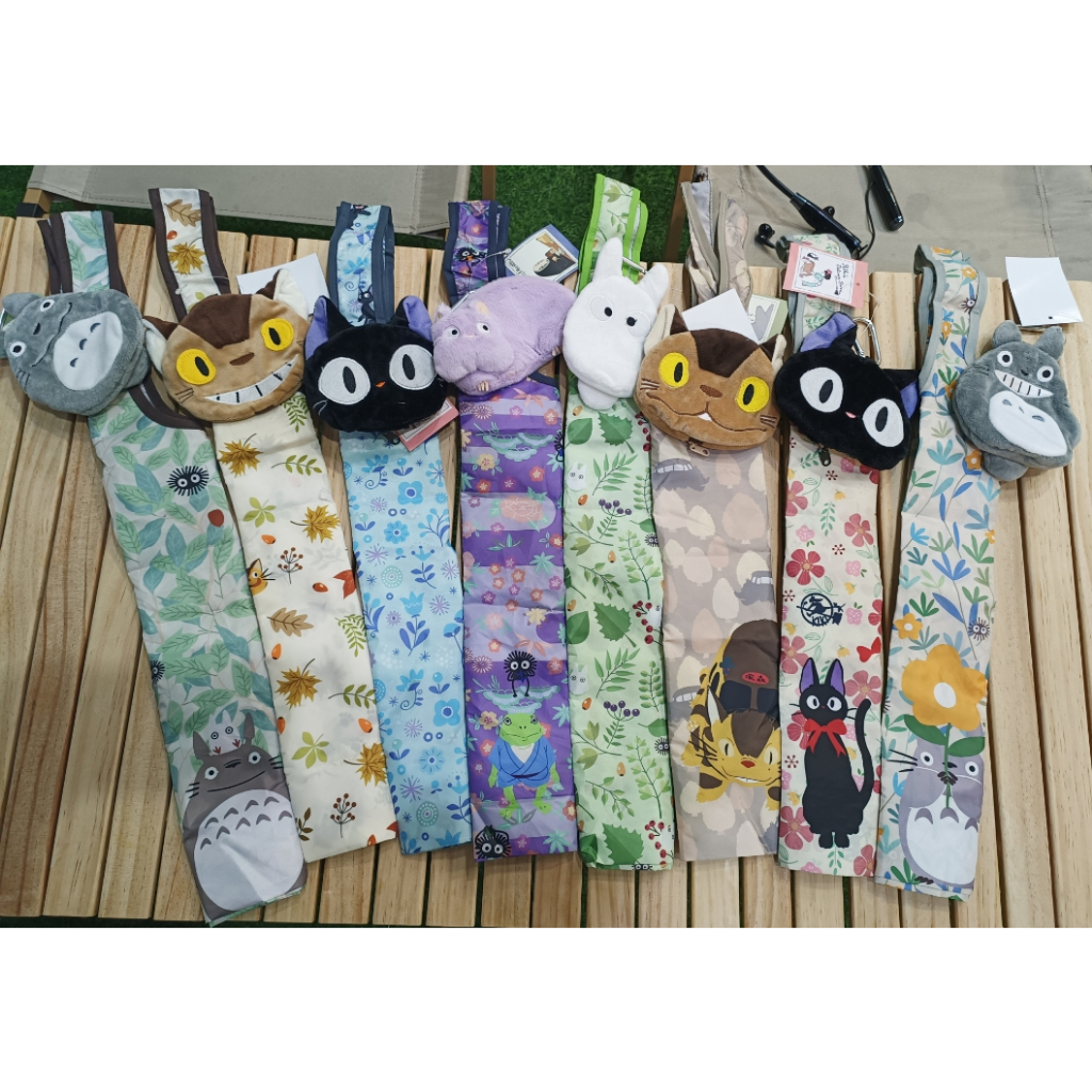【現貨/預購】吉卜力 宮崎駿 龍貓 totoro 豆豆龍 黑煤炭 小黑炭 神隱少女 手提袋 龍貓包 可收納購物袋 附登山