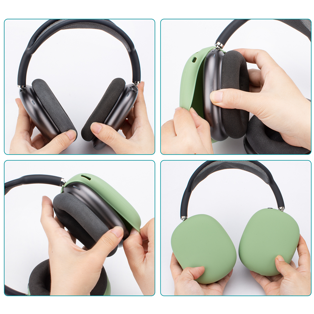 【團團樂】現貨在台&lt;全方位保護套&gt;Airpods Max 硅膠耳機保護套組 防刮 水洗 多色選擇