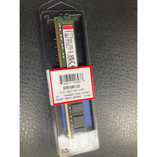 金士頓 DDR3 8G KVR16N11/8 全新ddr3-8G