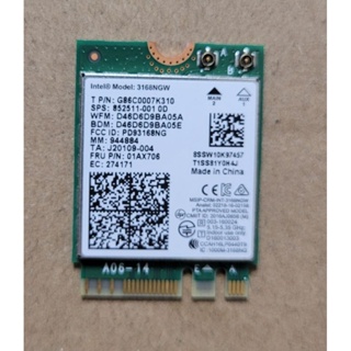 Intel AC 3168 AC-3168 雙頻無線網卡 無線 網卡 內接網卡 無線網卡