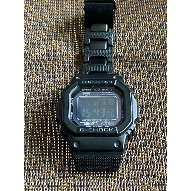 二手精品 G-SHOCK經典5600系列複合式電波錶GW-M5610BC