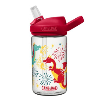 《贈防塵蓋~》 美國 CAMELBAK 400ml eddy+兒童吸管運動水瓶RENEW 慶典飛龍