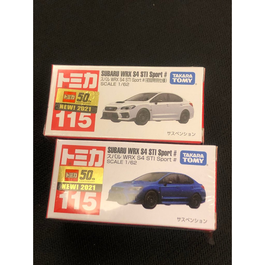 滿300元出貨-000 禮 1/62 [多美 Tomica] NO115 Subaru WRX S4 STI SPORT