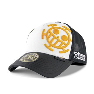 【ANGEL NEW ERA】航海王 CORDURA 羅 經典黑 卡車帽 網帽 動漫限定 海賊王【ONE PIECE】