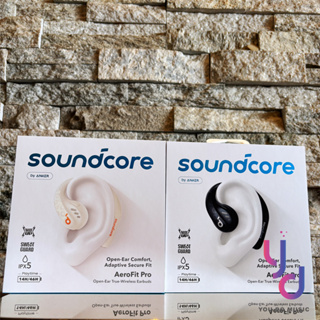 分期免運 Soundcore AeroFit Pro 氣傳導 開放式 真無線 藍牙 耳機 耳掛 掛頸 運動型 保固兩年