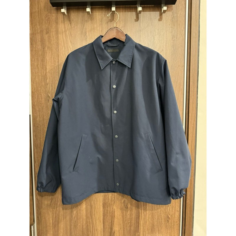 UNiQlO 教練外套 navy 海軍藍 XL City boy