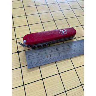 2手 維氏 victorinox 瑞士刀 紅色款 85mm 功能正常 外殼有使用痕跡