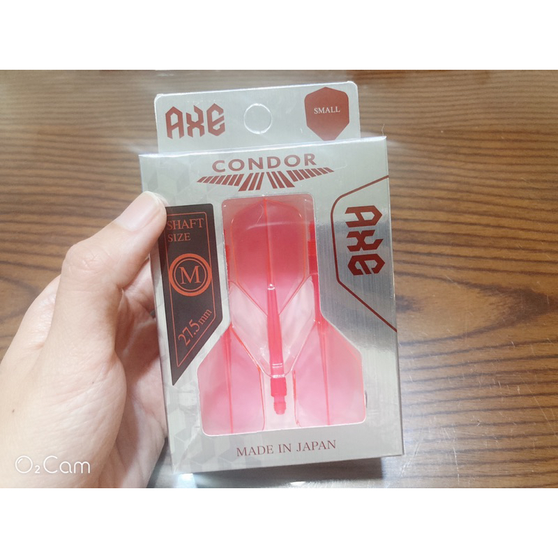 正品 全新✨ AXE 飛鏢 尾翼 鏢翼 🪽 一體成形 NEON SMALL M 號 日本製 粉色 pink