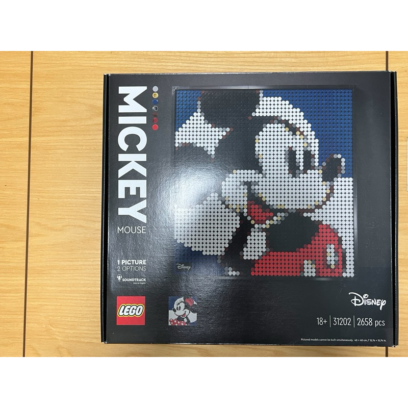 LEGO 31202 迪士尼 米奇 米妮 馬賽克畫 Art Mickey Mouse 現貨，全新未拆，盒況普通不挑盒