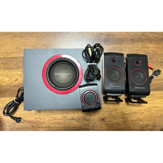 絕版品 美國ALTEC LANSING VS2421 2.1聲道多媒體喇叭