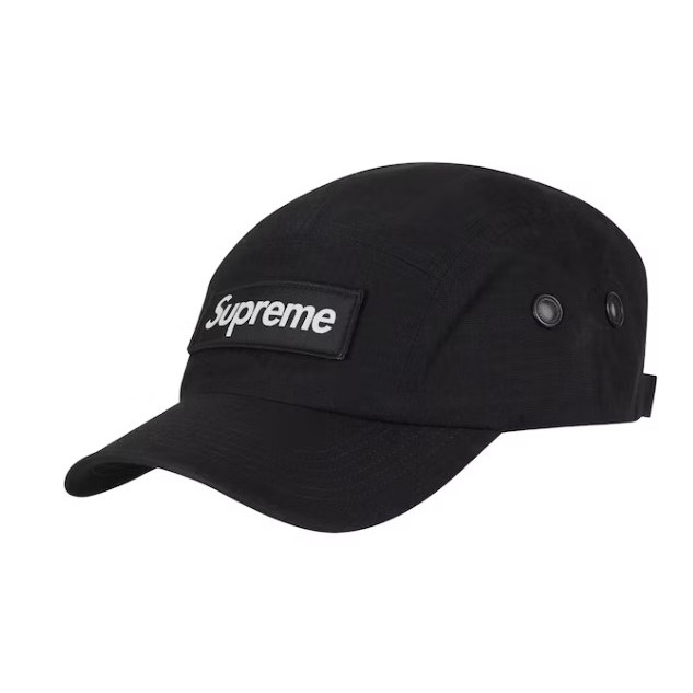 Supreme Ventile Camp Cap Black 聯名款