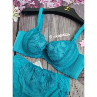 【華歌爾】莎薇 高脅邊 刺繡蕾絲 集中包覆 機能內衣 75C，75D 內褲 M
