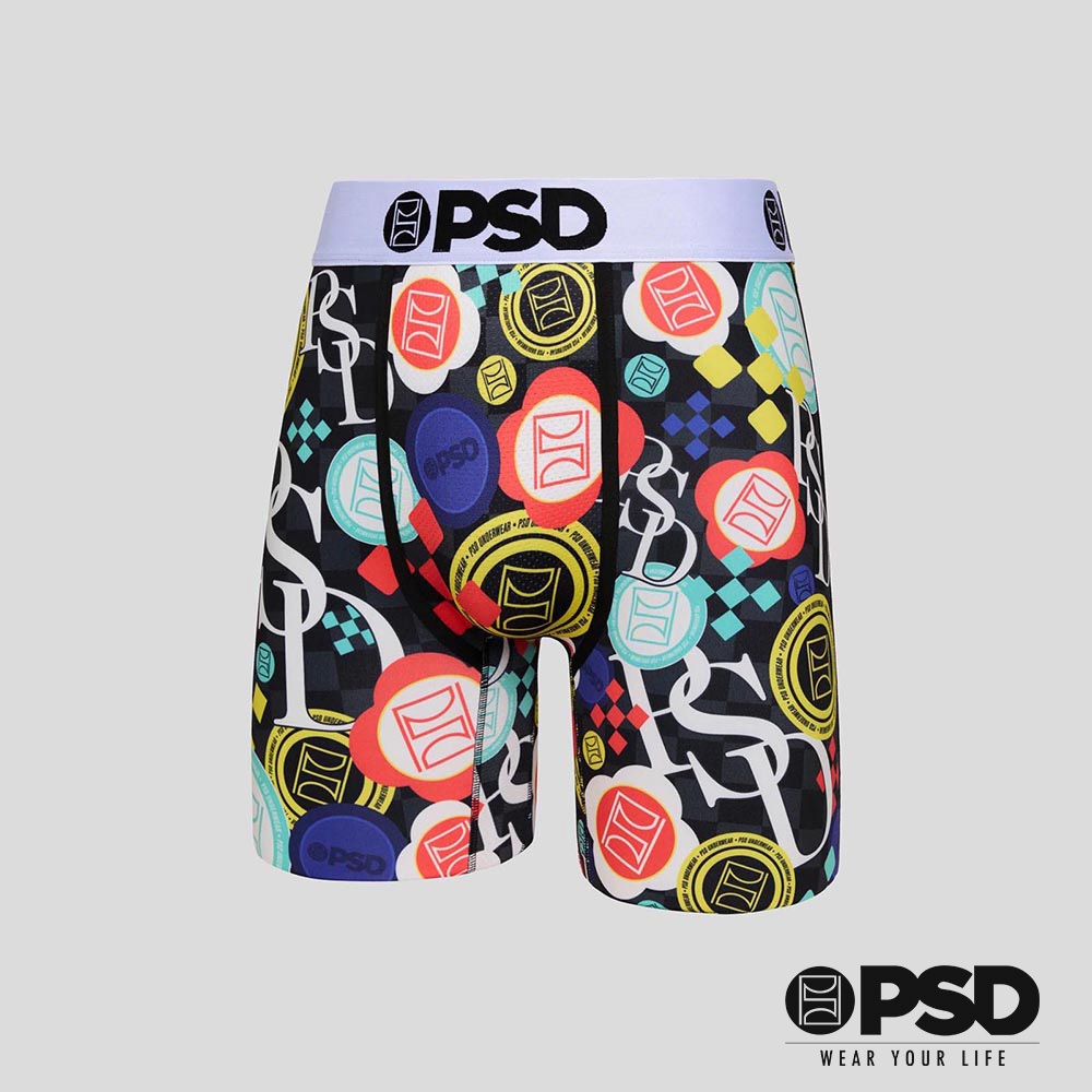 【PSD Underwear】RECREATION- 平口四角褲-PSD 派對-白色