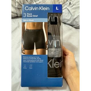 Calvin klein （L)三入裝四腳褲 購於金山Costco