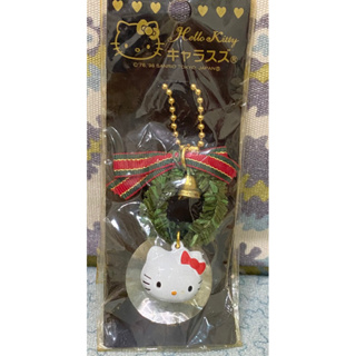 三麗鷗 Sanrio 凱蒂貓 kitty 聖誕節造型鈴鐺鑰匙圈 巳絕版